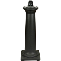 Groundskeeper Tuscan Cigarette Waste Collector, Free-Standing, Metal, 1 US gal. Capacity, 38-1/2" Height Mukwa Safety Services