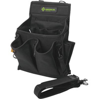 Sac &agrave; outils, Nylon, 20 pochettes, Noir Mukwa Safety Services