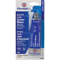 RTV Gasket Maker, Tube, Blue Mukwa Safety Services