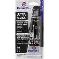 Ultra Black&reg; Gasket Maker, Tube, Black Mukwa Safety Services