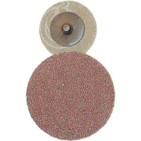 Cloth Back Sanding Disc, 2" Dia., 36 Grit, Aluminum Oxide Mukwa Safety Services