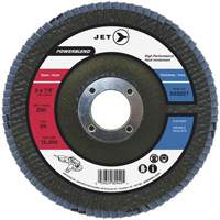 PowerBlend Flap Disc, 7" x 7/8", Type 29, Z40 Grit, Zirconia Alumina Mukwa Safety Services
