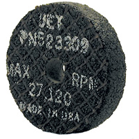 Meule droite &agrave; liant r&eacute;sine pour acier, 2" x 1/2", Arbre 3/8", Type 1 Mukwa Safety Services