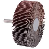 Shaft-Mounted Flap Wheel, 60 Grit, 3" x 1" x 1/4" Mukwa Safety Services