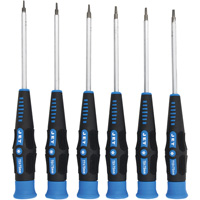 Jeu de tournevis de pr&eacute;cision Torx, 6 Mukwa Safety Services