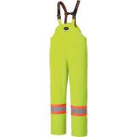 5895 Salopette FR imperm&eacute;able haute visibilit&eacute;, 2T-Grand, Jaune lime haute visibilit&eacute; Mukwa Safety Services