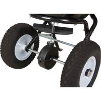 Broadcast Spreader, 22000 sq. ft., 100 lbs. capacity Mukwa Safety Services