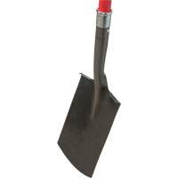 Pelles robustes, Fibre de verre, Lame Acier au carbone, Manche en Prise en D, Longueur 30-1/2" Mukwa Safety Services