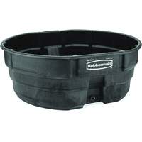 R&eacute;servoir de stockage, 69" p x 63,25" la x 25" h, Capacit&eacute; 2500 lb, Noir Mukwa Safety Services