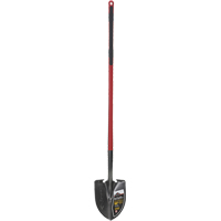 Pelle ronde Pro, Lame Acier durci, Fibre de verre, Manche Droit Mukwa Safety Services