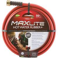 Tuyaux pour eau chaude, Caoutchouc, 5/8" dia. x 50' lo Mukwa Safety Services