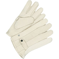 Gants classiques de cordeur, 10, Paume Cuir fleur de vache Mukwa Safety Services