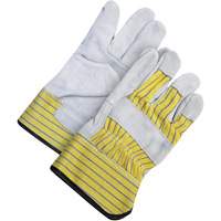 Gants d'ajusteur classiques, Taille unique, Paume en Cuir de vache refendu, Doublure en Molleton Mukwa Safety Services