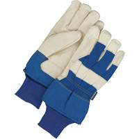 Gants d'ajusteur, Grand, Paume en Cuir fleur de porc, Doublure en Thinsulate Mukwa Safety Services