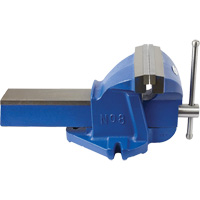 Mechanic's Vise, 8" Jaw Width, 4" Throat Depth Mukwa Safety Services