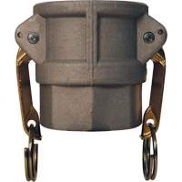 Global Cam & Groove Coupler, Aluminum, Type D, 2", Female NPT, 250 PSI Mukwa Safety Services
