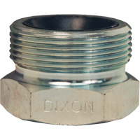 Boss Ground Joint Spud, Steel, 1", Female NPT Mukwa Safety Services