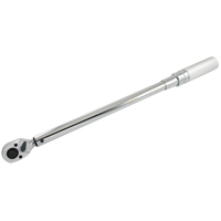 Micro-Adjustable Torque Wrench, Click, 1/2" Square Drive, 30 - 250 ft-lbs. Mukwa Safety Services