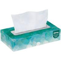 Kleenex&reg; Facial Tissue, 2 Ply, 7.8" L x 8.3" W, 100 Sheets/Box Mukwa Safety Services