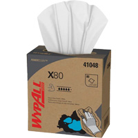 WypAll&reg; X80 Extended Use Cloths, Heavy-Duty, 16-4/5" L x 9" W Mukwa Safety Services