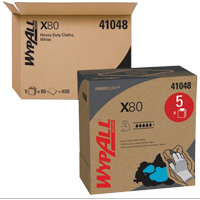 WypAll&reg; X80 Extended Use Cloths, Heavy-Duty, 16-4/5" L x 9" W Mukwa Safety Services
