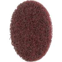 Disque de conditionnement de surface SC-DR Roloc Scotch-Brite, 2" dia., Grain Moyen, Oxyde d'aluminium Mukwa Safety Services