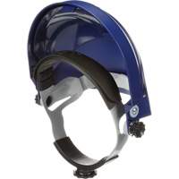 Headgear with Crown Extender, Ratchet Suspension Mukwa Safety Services