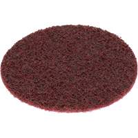 Disque de conditionnement de surface SC- DH Scotch-Brite, 4" dia., Grain Moyen, Oxyde d'aluminium Mukwa Safety Services
