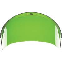 Faceshield Window, Polycarbonate, Green Tint Mukwa Safety Services