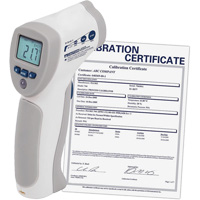 Food Service Infrared Thermometer with Calibration Certificate, -4°- 392° F ( -20° - 200° C )/-58°- 4° F ( -50° - -20° C ), 8:1, Fixed Emmissivity Mukwa Safety Services