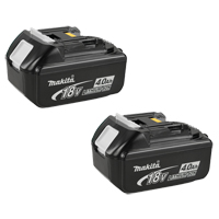 Battery, Lithium-Ion, 18 V, 4 A Mukwa Safety Services