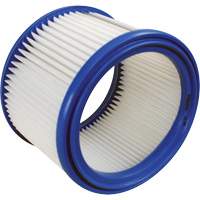 Filtre PET-Fleece de rechange pour aspirateur, Cartouche, Pour 7 gal. US Mukwa Safety Services