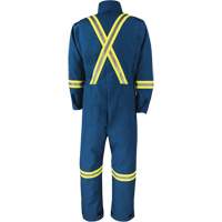 Dupont Nomex&reg; IIIA Deluxe Coveralls, Size 4X-Large, Royal Blue, 6 cal/cm² Mukwa Safety Services