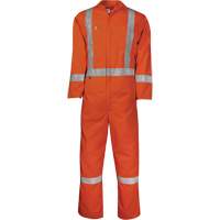 Westex UltraSoft&reg; Unlined Contractor Coveralls, Size 2X-Large, Orange, 8.7 cal/cm² Mukwa Safety Services