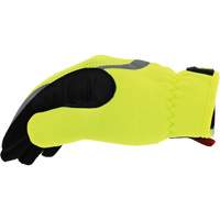 Gants de travail FastFit &agrave; haute visibilit&eacute;, Paume Synth&eacute;tique, Taille Moyen/9 Mukwa Safety Services