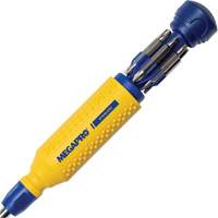 Original Stainless Steel 15-in-1 Multi-Bit Screwdriver, 8-37/50" L, Textured Handle Mukwa Safety Services