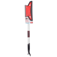 Balai &agrave; neige anti&eacute;gratignures, T&eacute;lescopique, lame Mousse de CAV/E, 52" Longueur, Rouge Mukwa Safety Services