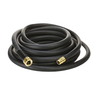 MAXLite Water Hose, Rubber, 3/4" dia. x 50' L Mukwa Safety Services