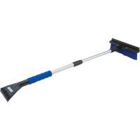 Brosse &agrave; neige t&eacute;lescopique, T&eacute;lescopique, lame Polypropyl&egrave;ne, 32-1/2" Longueur, Bleu Mukwa Safety Services