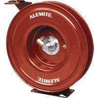 Alemite&reg; Heavy-Duty Hose Reel, Single Hose, 7" W x 19" D x 20-1/4" H Mukwa Safety Services
