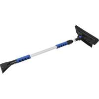 Brosse &agrave; neige, T&eacute;lescopique, lame Mousse de CAV/E, 48" Longueur, Noir/Bleu Mukwa Safety Services