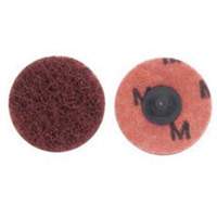 Disque de polissage PowerLock Abrasotex, 4" dia., Grain Moyen, Oxyde d'aluminium Mukwa Safety Services