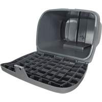 Salt & Sand Storage Bins, With Hasp, 21" x 27" x 26", 4.24 cu. ft., Grey Mukwa Safety Services