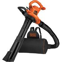 Souffleur/aspirateur/broyeur de feuilles 3-en-1 VacPack, Vitesse d'air 250 mi/h, &eacute;lectrique Mukwa Safety Services