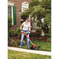 3-in-1 Compact Mower, Push Walk-Behind, Electric, 12" Cutting Width Mukwa Safety Services