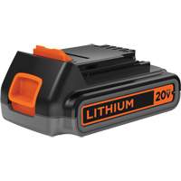 Max* Cordless Tool Battery, Lithium-Ion, 20 V, 2 Ah Mukwa Safety Services