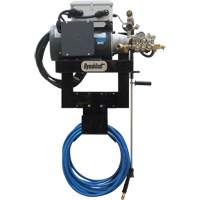 230V Wall Mounted Hot & Cold Water Pressure Washer, Electric, 1900 PSI, 4 GPM Mukwa Safety Services
