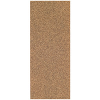 Feuilles de papier abrasif, 3-2/3" x 9", Grain 100, Oxyde d'aluminium Mukwa Safety Services