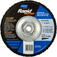 Bear-Tex&reg; Rapid Strip Non-Woven Depressed Center Discs, 7" Dia., Extra Coarse Grit, Silicon Carbide Mukwa Safety Services