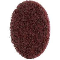Scotch-Brite Roloc Surface Conditioning Disc, 1" Dia., Medium Grit, Aluminum Oxide Mukwa Safety Services